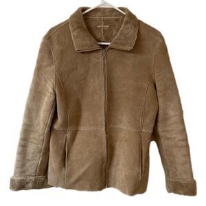 Guess Suede Leather Jacket / Coat